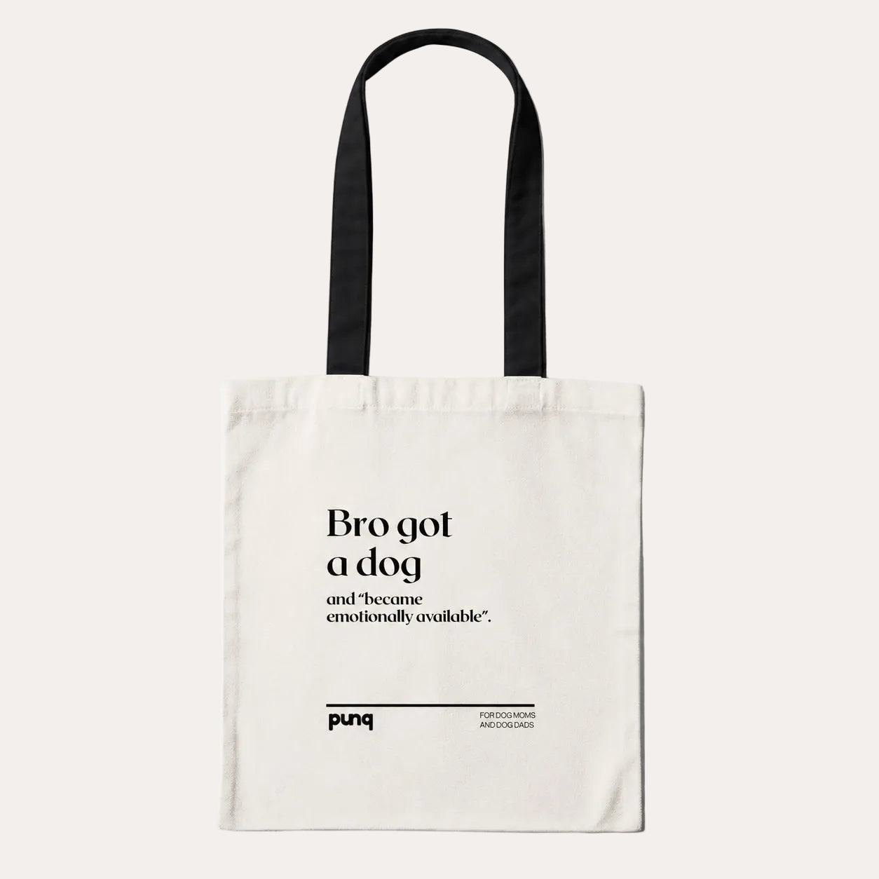 Punq Tote Bag | Dog Mom & Dog Dad Collection