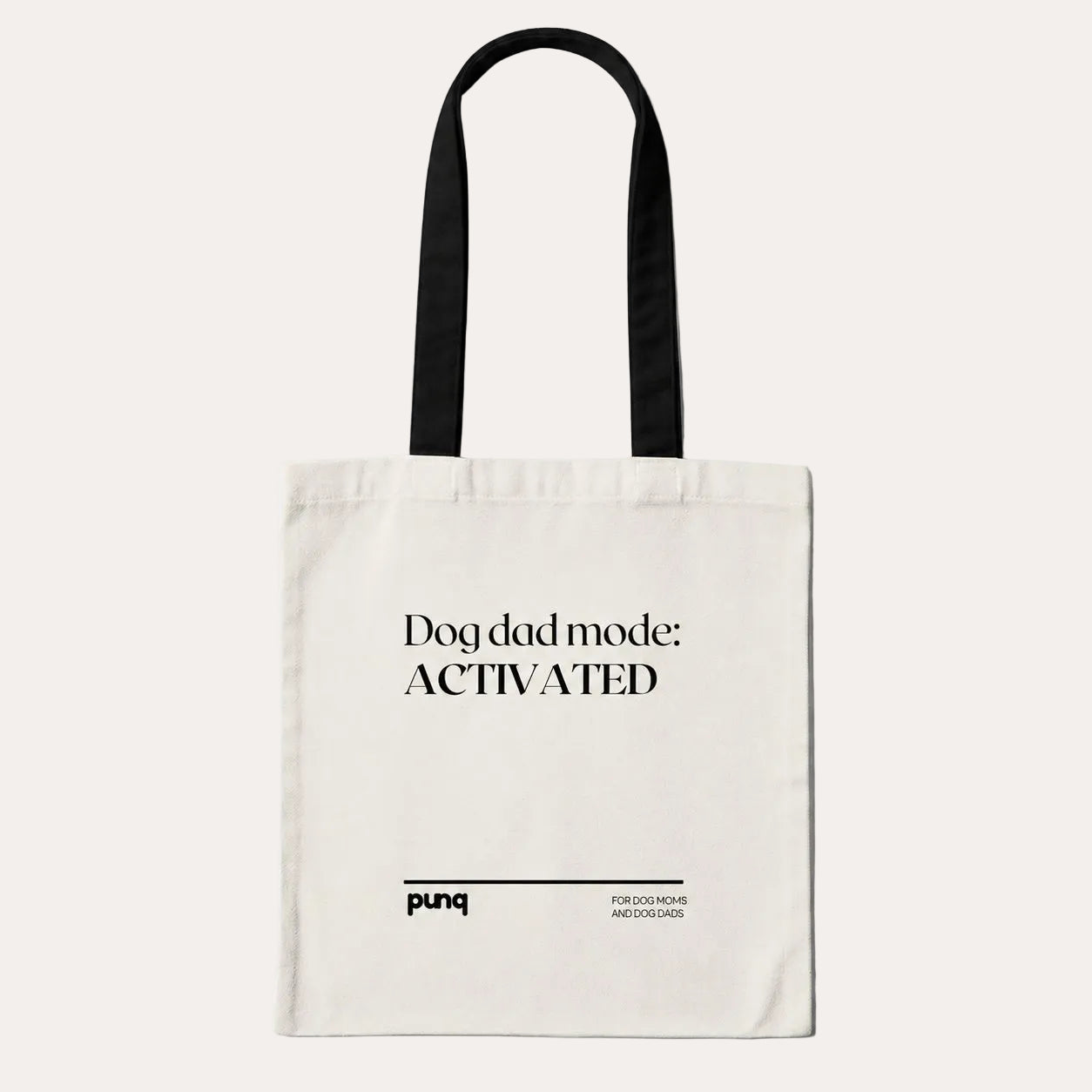 Punq Tote Bag | Dog Mom & Dog Dad Collection