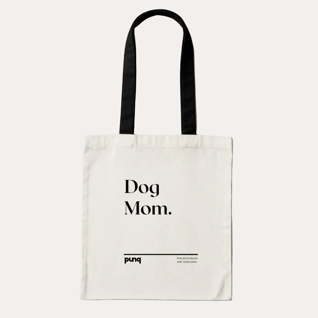 Punq Tote Bag | Dog Mom & Dog Dad Collection