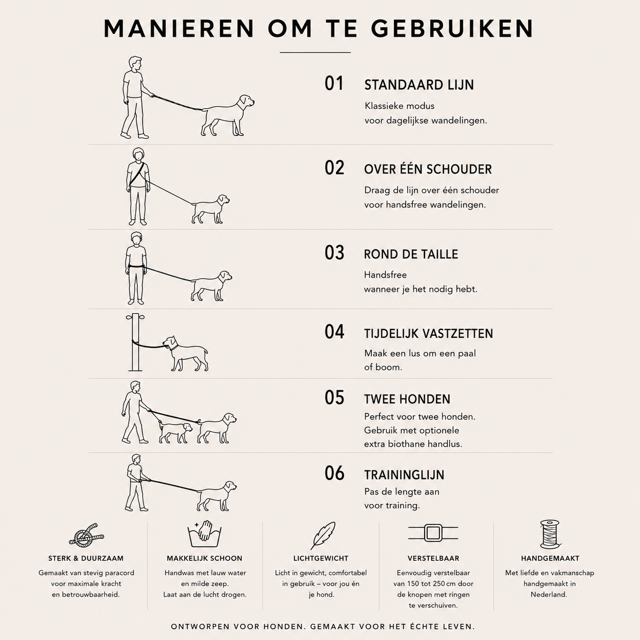 Handsfree Hondenlijn | punq