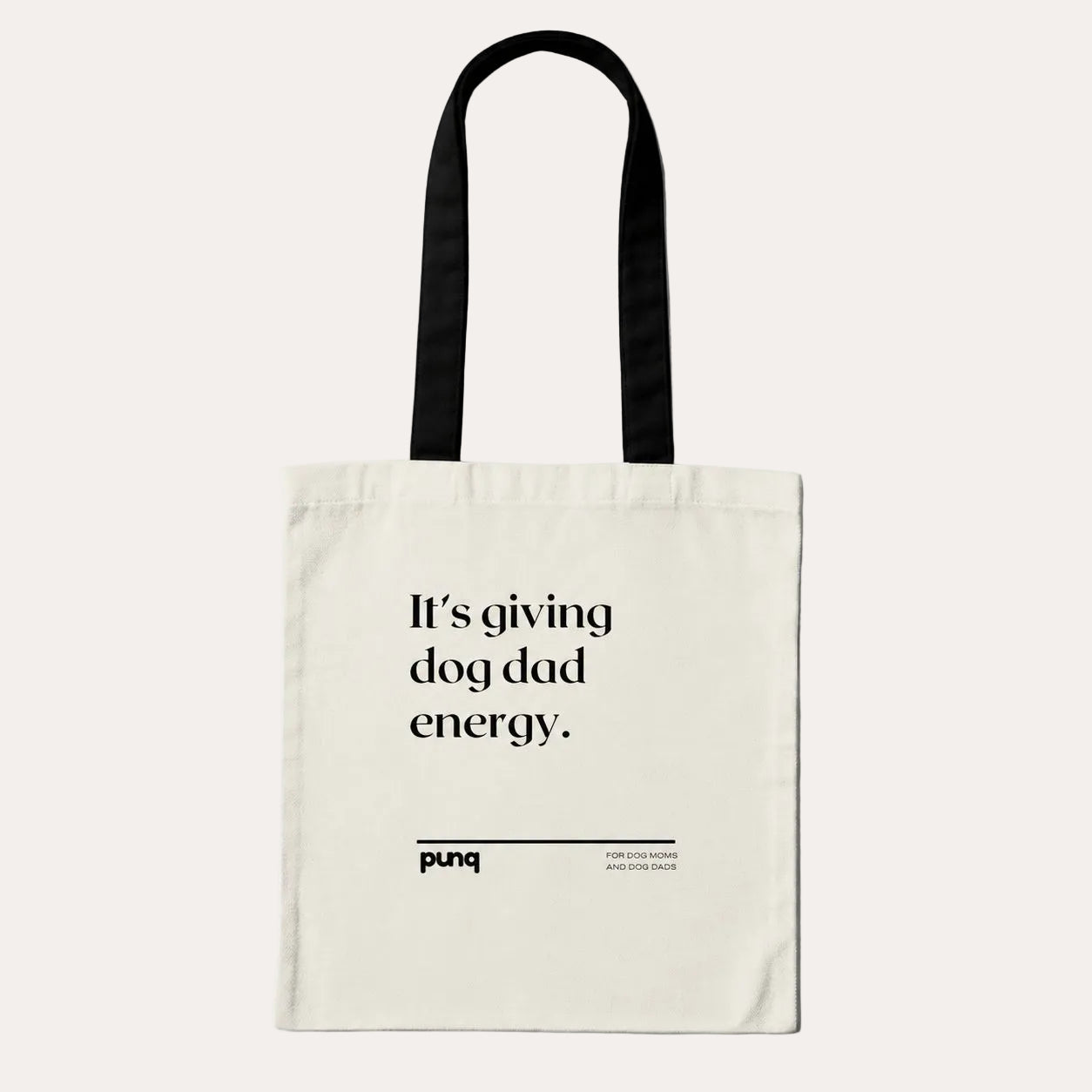 Punq Tote Bag | Dog Mom & Dog Dad Collection