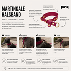 Martingale Biothane Hondenhalsband | punq