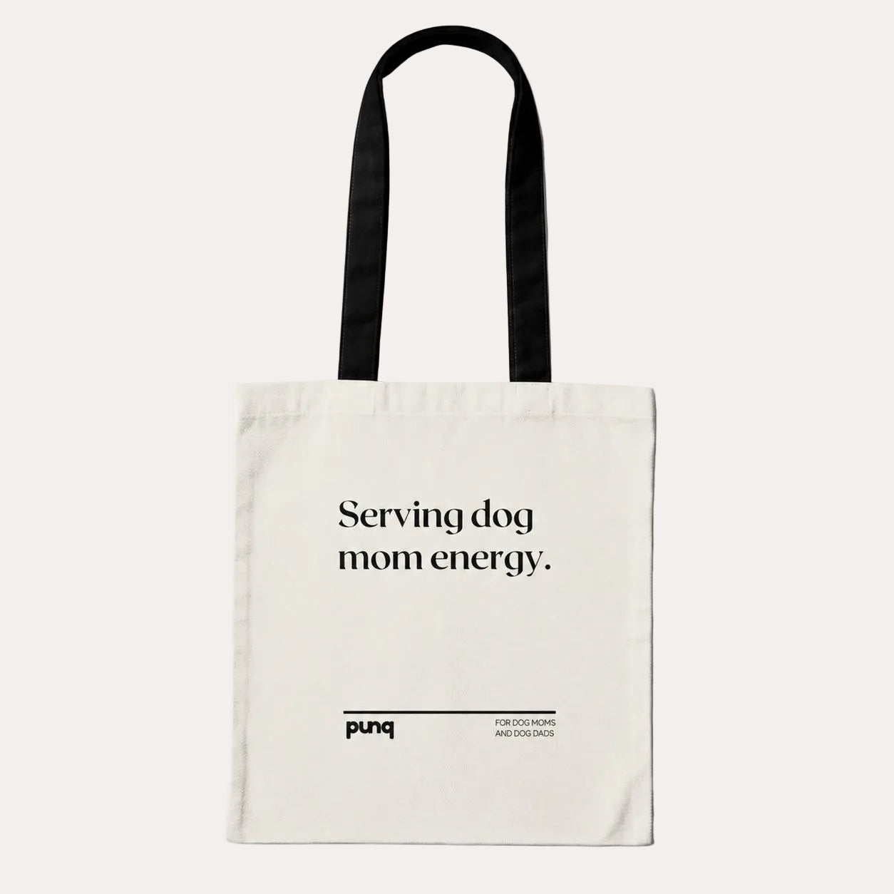 Punq Tote Bag | Dog Mom & Dog Dad Collection