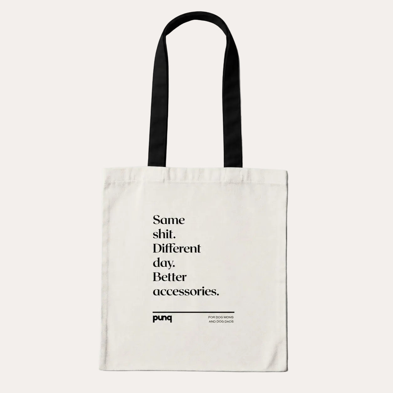 Punq Tote Bag | Dog Mom & Dog Dad Collection